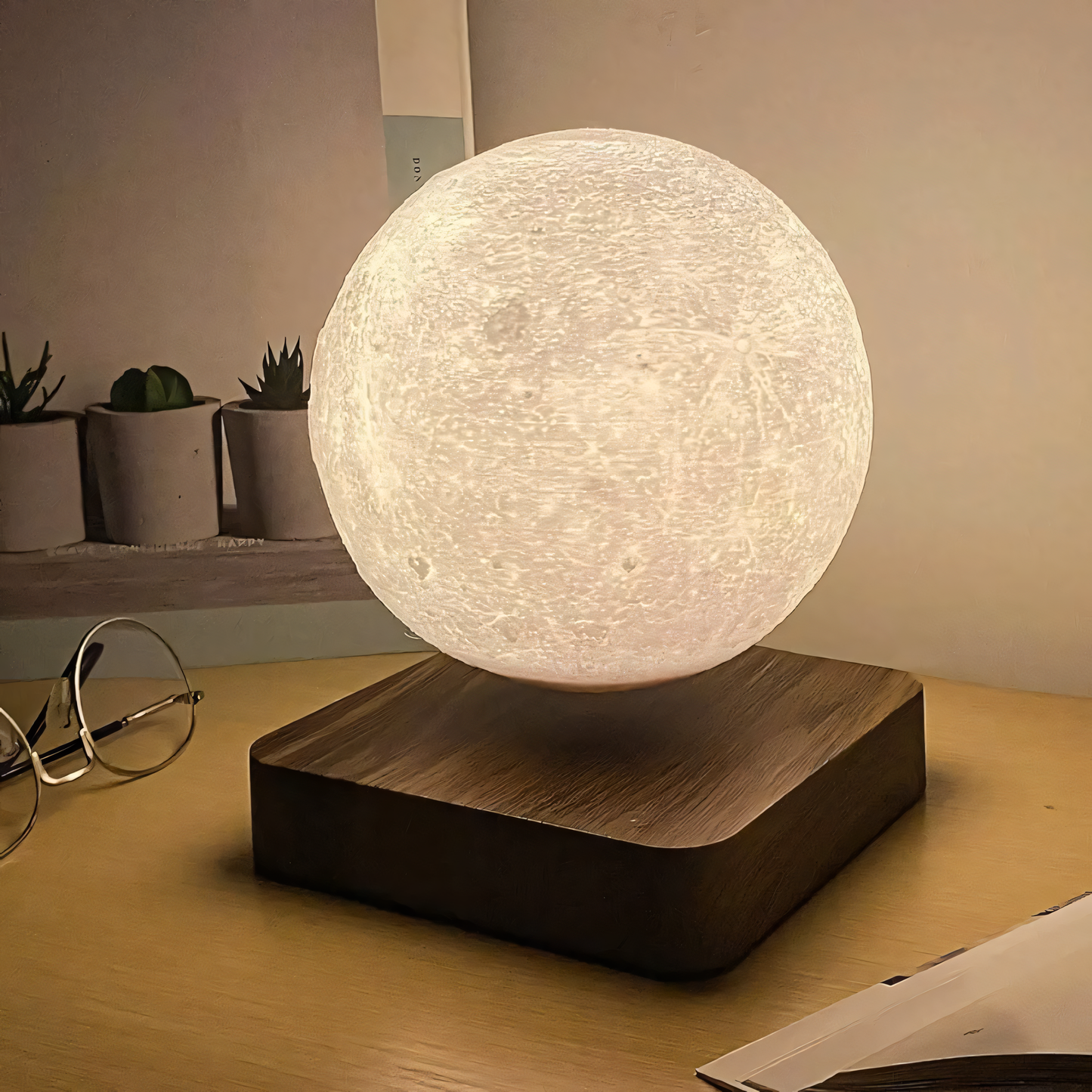 StripX Moon Lamp in cool white mode